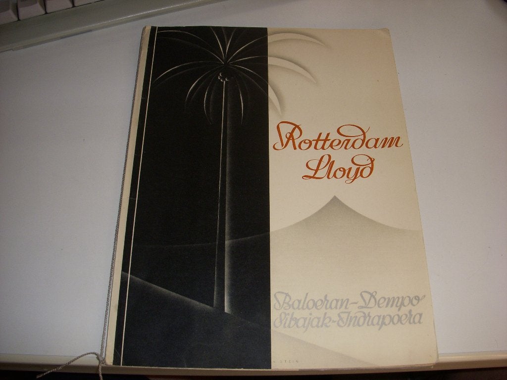 MOOIE brochure Rotterdamsche Lloyd, Baloeran, Dempo, Sibajak, Ophalen of Verzenden, Gebruikt, Motorboot, Boek of Tijdschrift