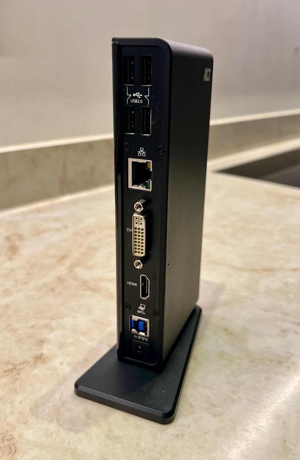 ACT Dual Docking Station, Ophalen of Verzenden, Zo goed als nieuw, Docking station, Laptop