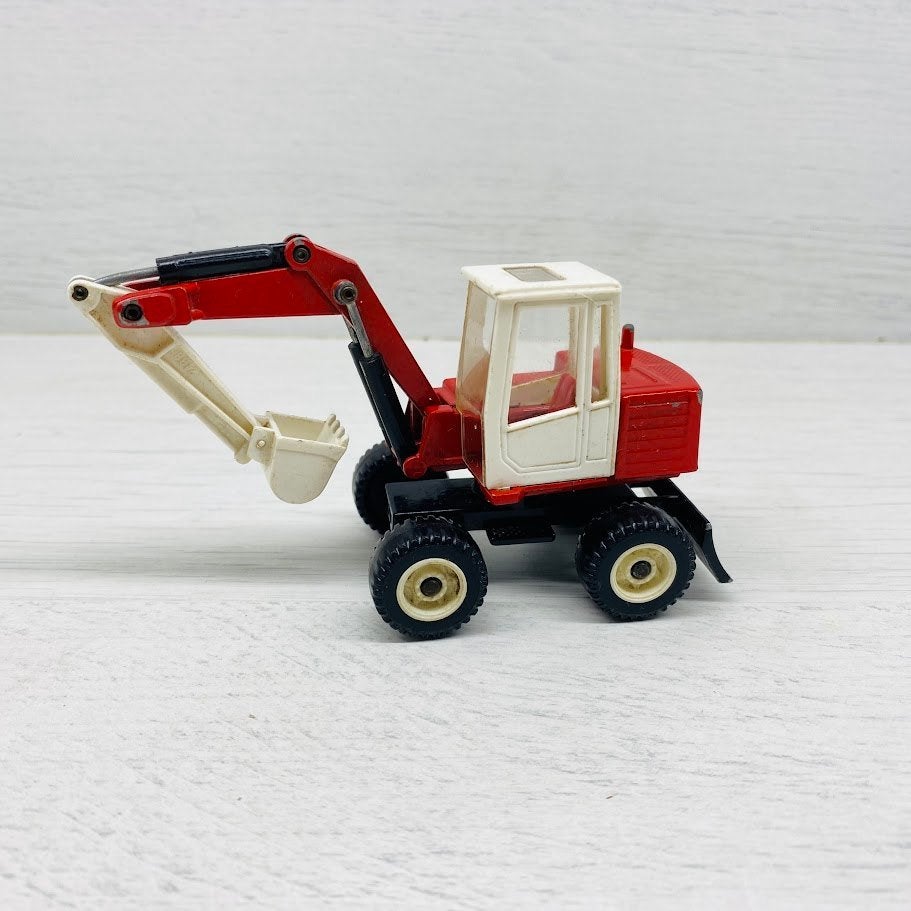 Siku - Mobilbagger O&K Kraan 2225, Hobby en Vrije tijd, Ophalen of Verzenden, Gebruikt, Hijskraan, Tractor of Landbouw, SIKU
