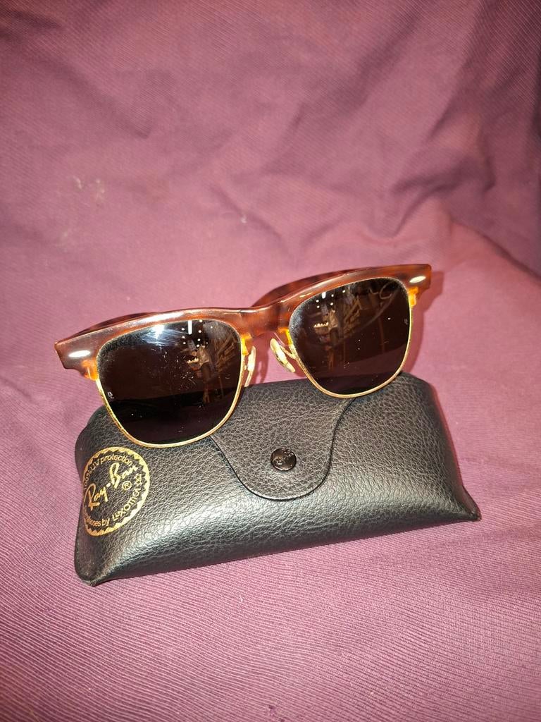 VINTAGE Ray Ban wayfarer max B&L USA zonnebril, Ophalen of Verzenden