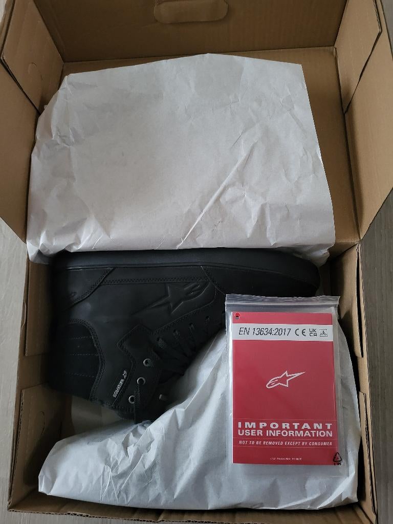 Alpinestars j-6 waterproof Zwart maat 47, Motoren, Kleding | Motorkleding, Ophalen, Heren, Alpinestars, Laarzen