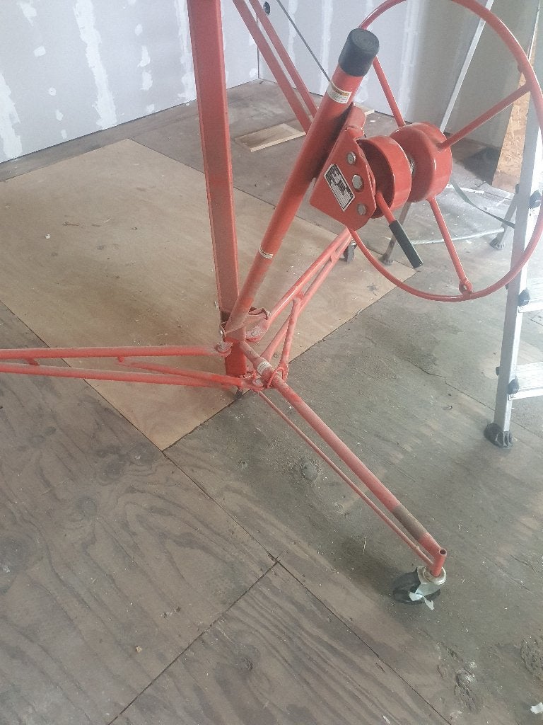 Gipsplatenlift, Doe-het-zelf en Verbouw, Ophalen, Gebruikt