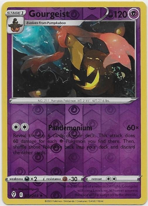 Evolving Skies,  Gourgeist [reverse] 77/203, Verzenden, Nieuw, Losse kaart
