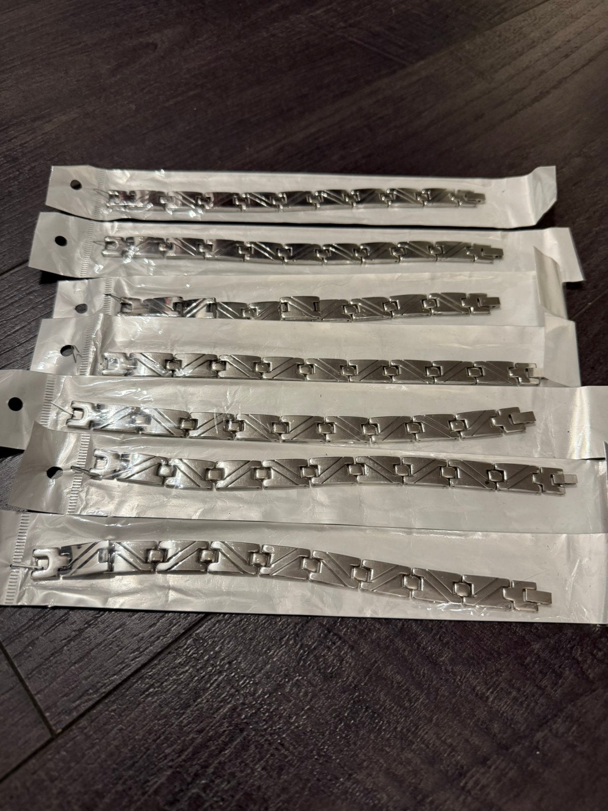 Partij 7 stuks heren armbanden A3/1, Ophalen of Verzenden, Nieuw, Overige kleuren