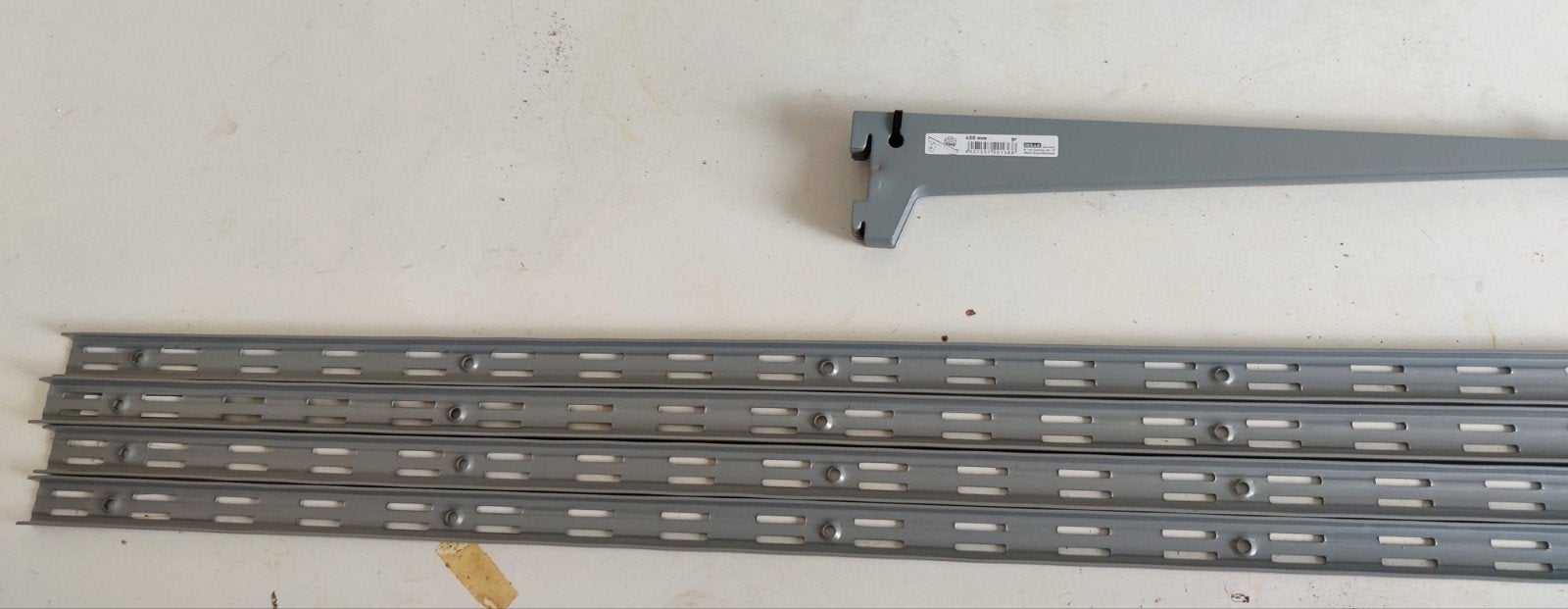 DOLLE plankdragers + wandrails zilver nieuw, Ophalen, Nieuw