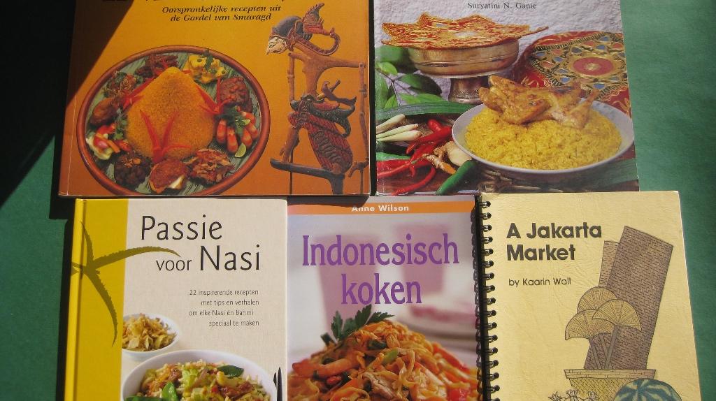 5 kookboeken Indische/Indonesische keuken, Boeken, Kookboeken, Hoofdgerechten, Azië en Oosters, Vegetarisch, Ophalen of Verzenden