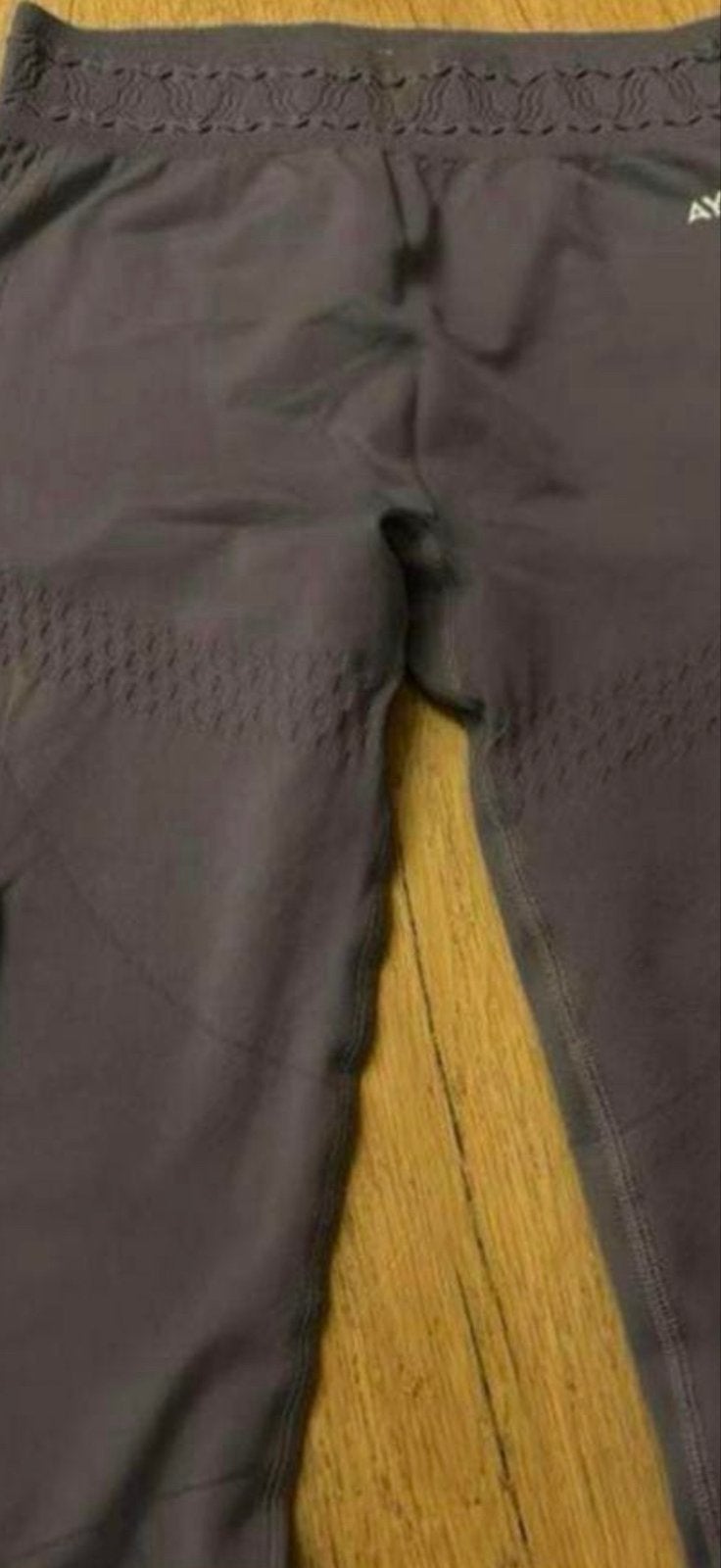 AYBL Legging Maat XL - Zo goed als nieuw, Paars, Maat 46/48 (XL) of groter, Ophalen of Verzenden, Fitness of Aerobics