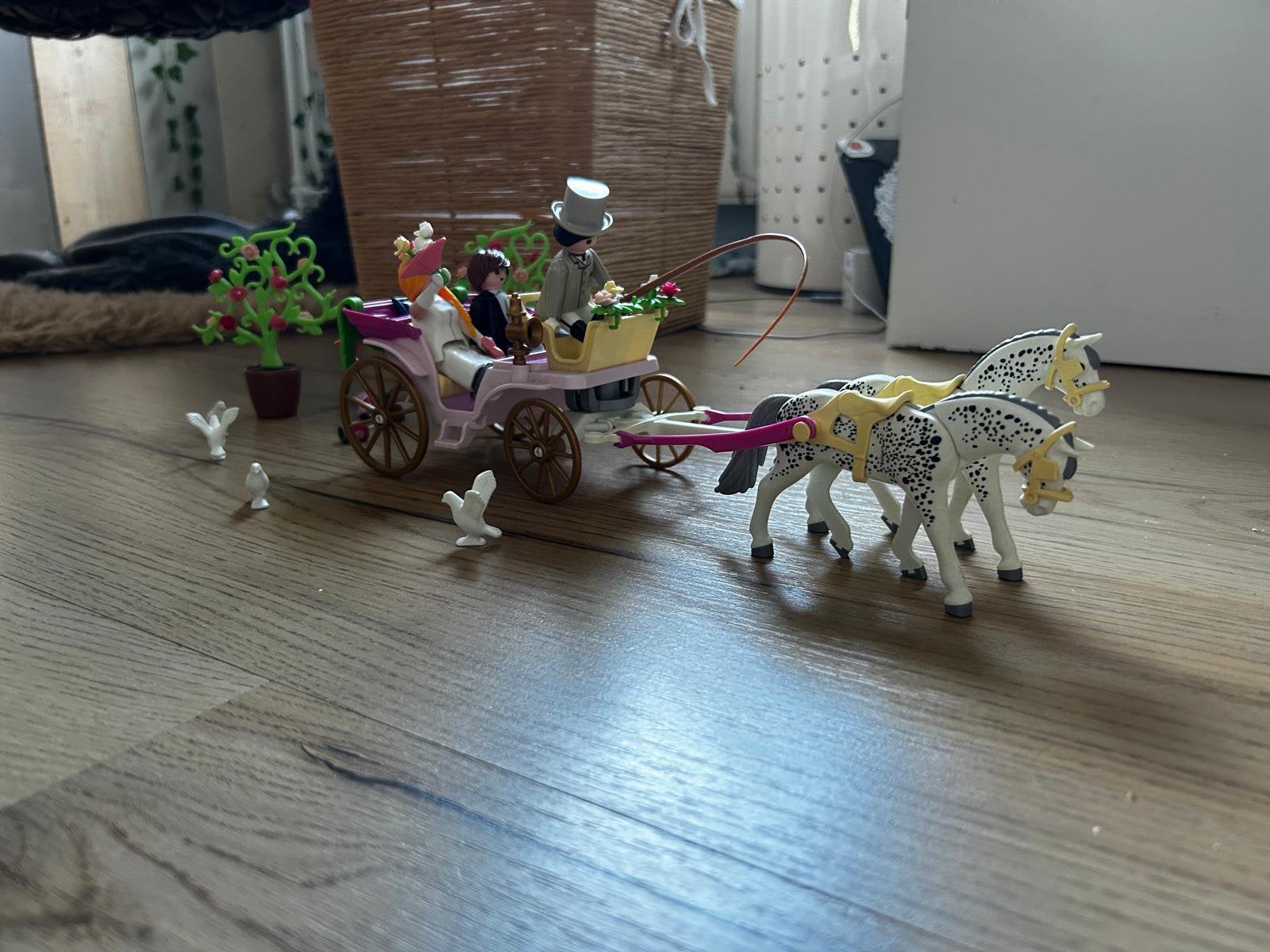 Playmobil – Huwelijkskoets 9427, Ophalen of Verzenden, Gebruikt