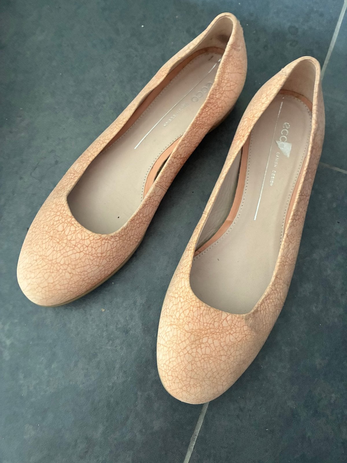 ECCO leren schoenen 40, Kleding | Dames, Schoenen, Ophalen of Verzenden, Zo goed als nieuw, Espadrilles of Moccasins