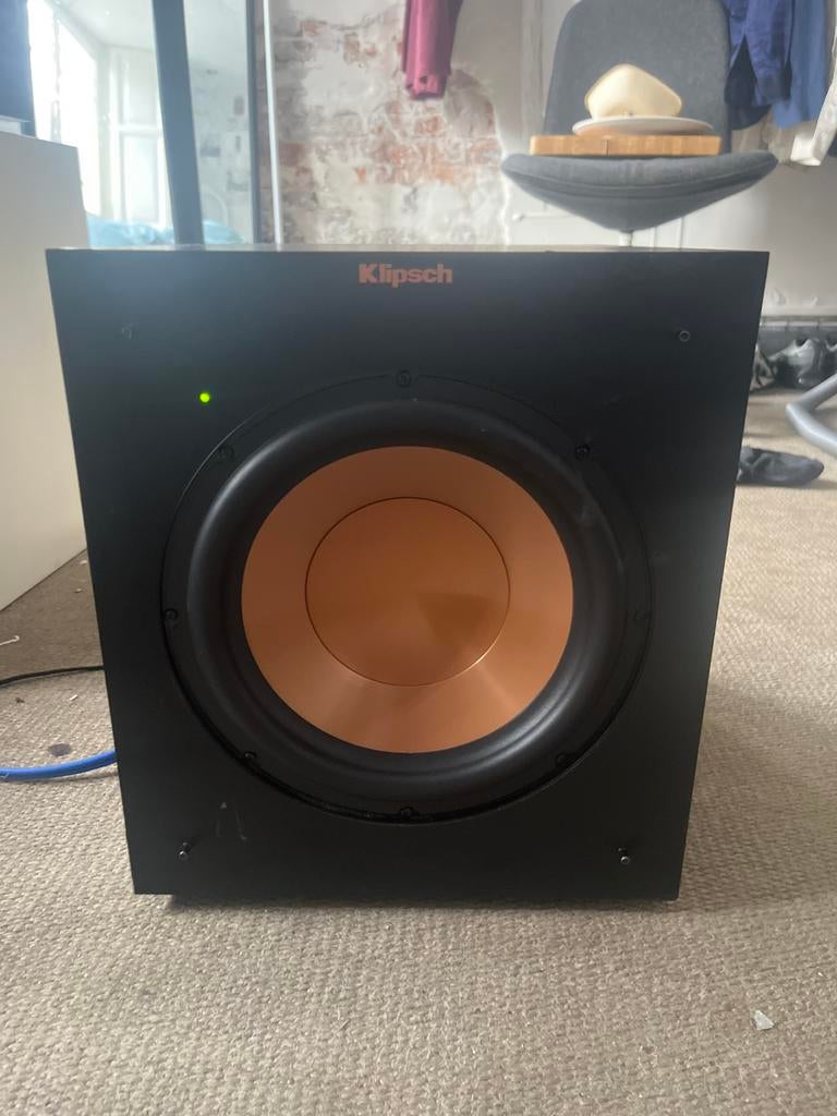 Klipsch R-10SW Subwoofer, Audio, Tv en Foto, Luidsprekers, Subwoofer, Zo goed als nieuw, 120 watt of meer, Ophalen