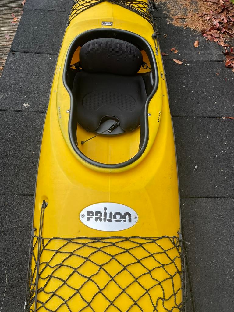 Prijon Kodiak zeekayak met roer, Watersport en Boten, Kano's, Ophalen, Eén persoon, Met peddels, Kajak