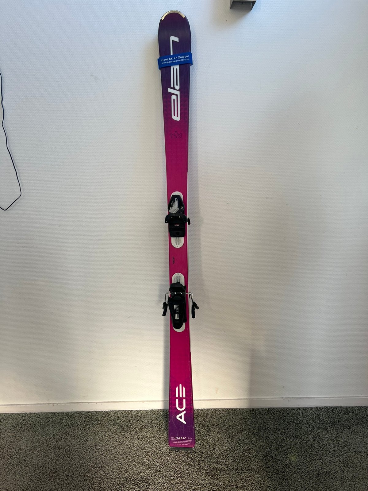 ELAN ski’s 160 cm, 160 tot 180 cm, Zo goed als nieuw, Ski's, Ophalen