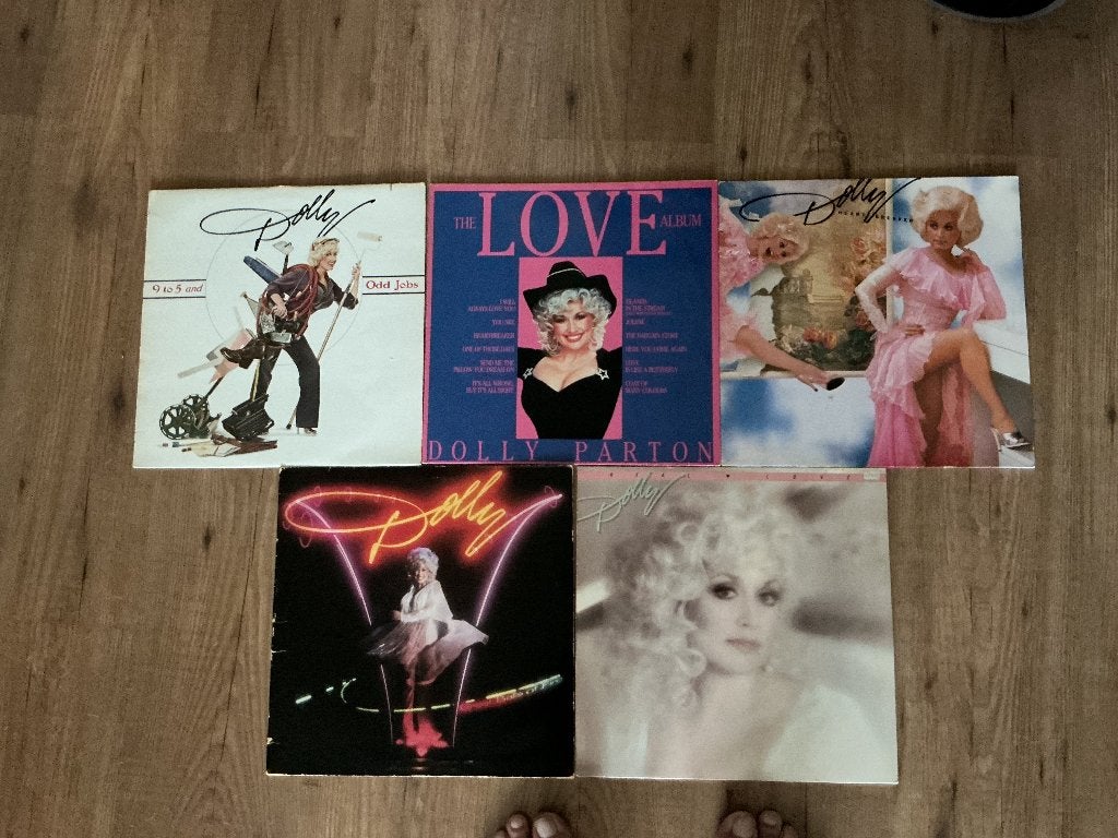 Dolly Parton 5 lp’s, LP, Gebruikt, Ophalen of Verzenden, 12 inch