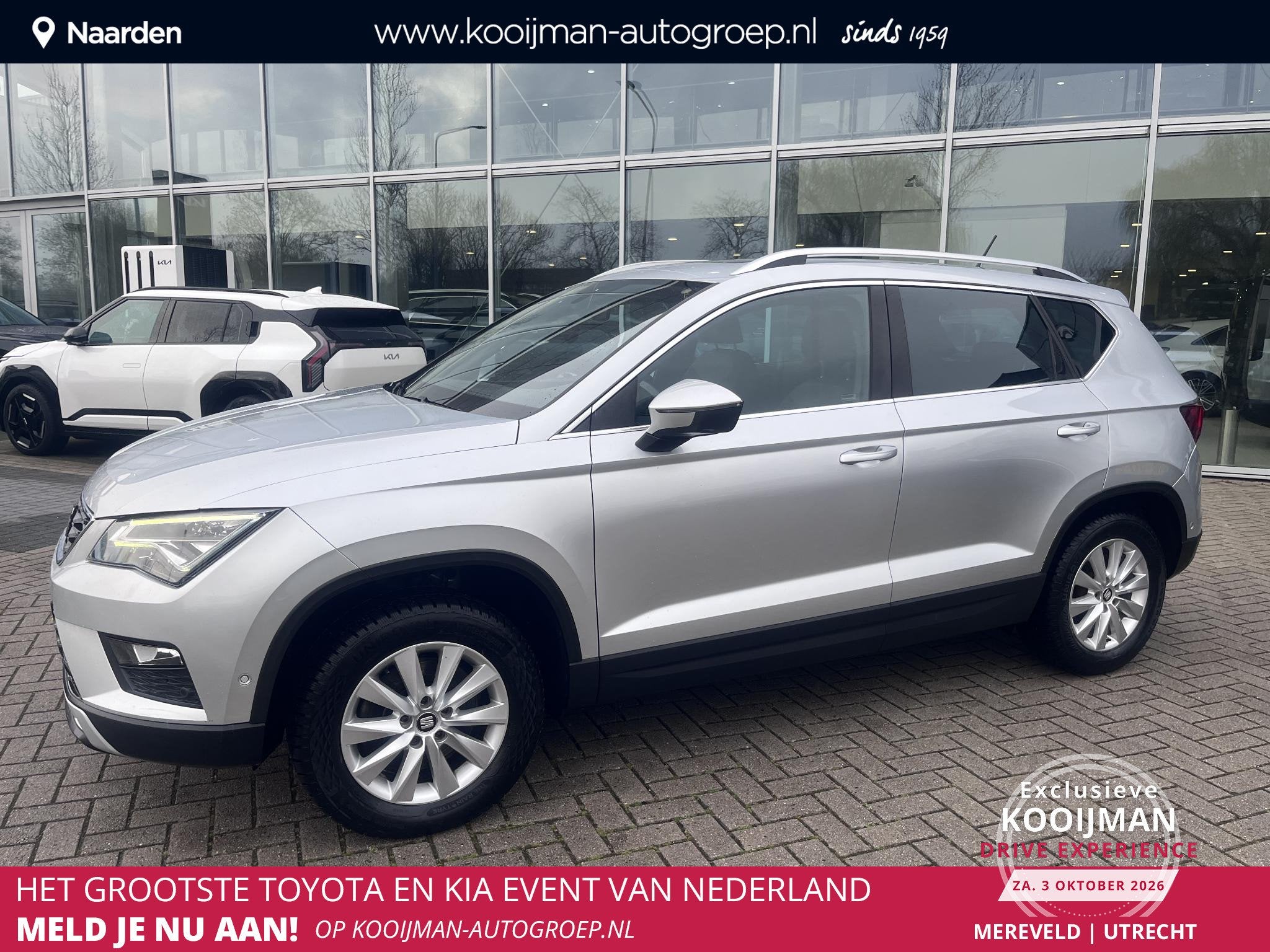 SEAT Ateca 1.4 EcoTSI Xcellence AUTOMAAT|winterset|Panormada, Auto's, 4 cilinders, 150 pk, Ateca, Origineel Nederlands