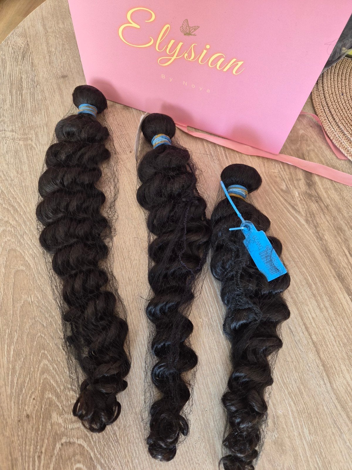 Deep wave virgin hair bundels, Ophalen of Verzenden, Nieuw, Pruik of Haarverlenging