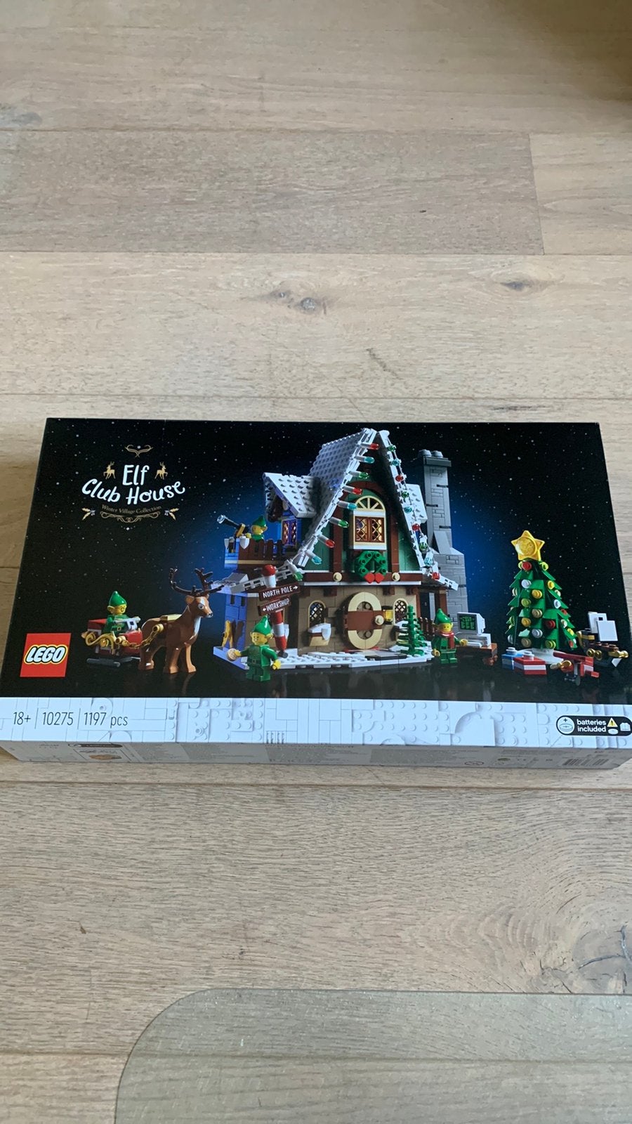 Lego Kerstdorp - Elf Clubhuis, Kinderen en Baby's, Overige thema's, Lego, Nieuw, Ophalen of Verzenden