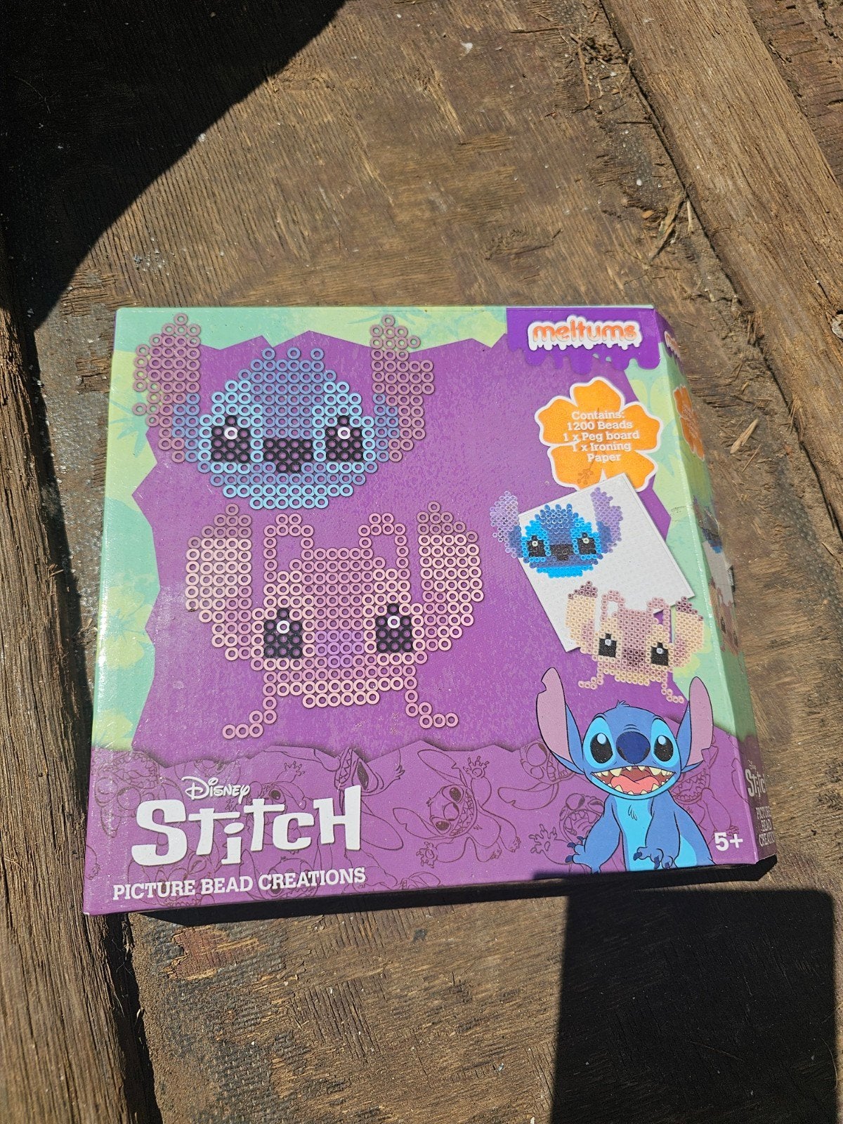 Disney Stitch Strijkkralen Set - Meltums, Kinderen en Baby's, Speelgoed | Bouwstenen, Ophalen of Verzenden, Nieuw, Overige merken