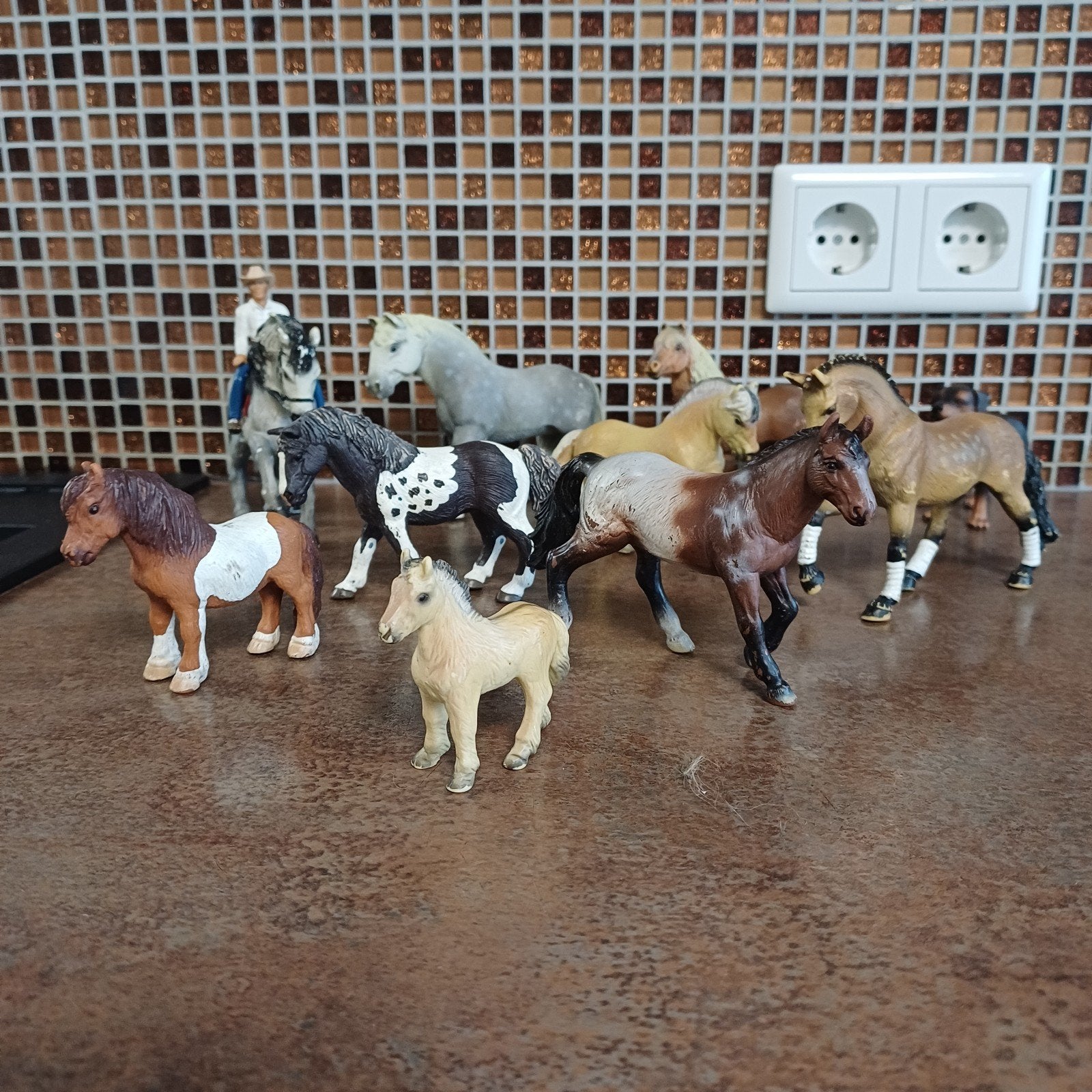 Bullyland Paarden, Ophalen of Verzenden, Zo goed als nieuw, Paard, Beeldje of Figuurtje