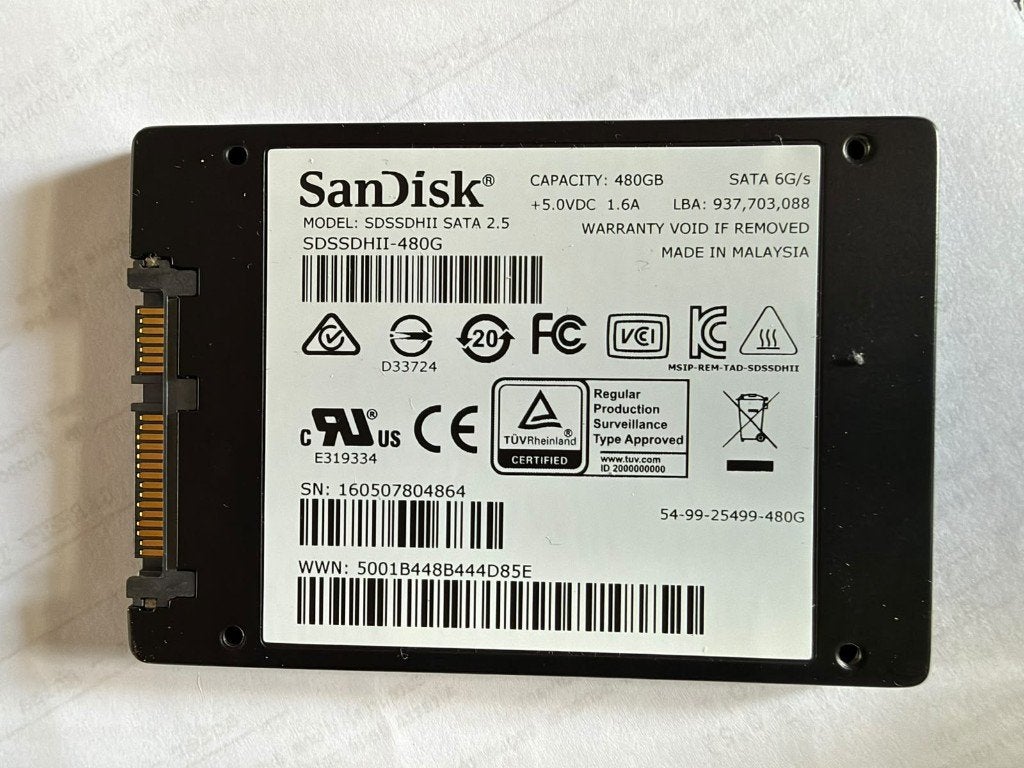 Diverse SSD's NVMe / 2,5" / mSATA te koop, Intern, Gebruikt, SSD, Ophalen of Verzenden