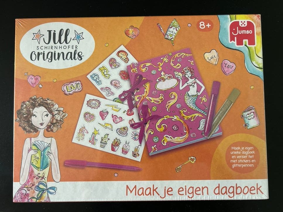 Jill Schirnhofer Originals: Maak je eigen dagboek (Nieuw), Hobby en Vrije tijd, Overige thema's, Nieuw, Meerkleurig, Ophalen of Verzenden