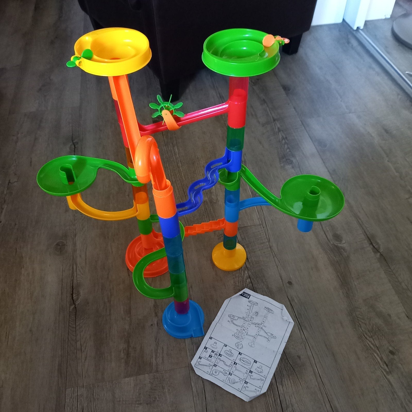 Leuk speelgoedpakket: knikkerbaan, Little People, rijgspel, Ophalen, Jongen of Meisje