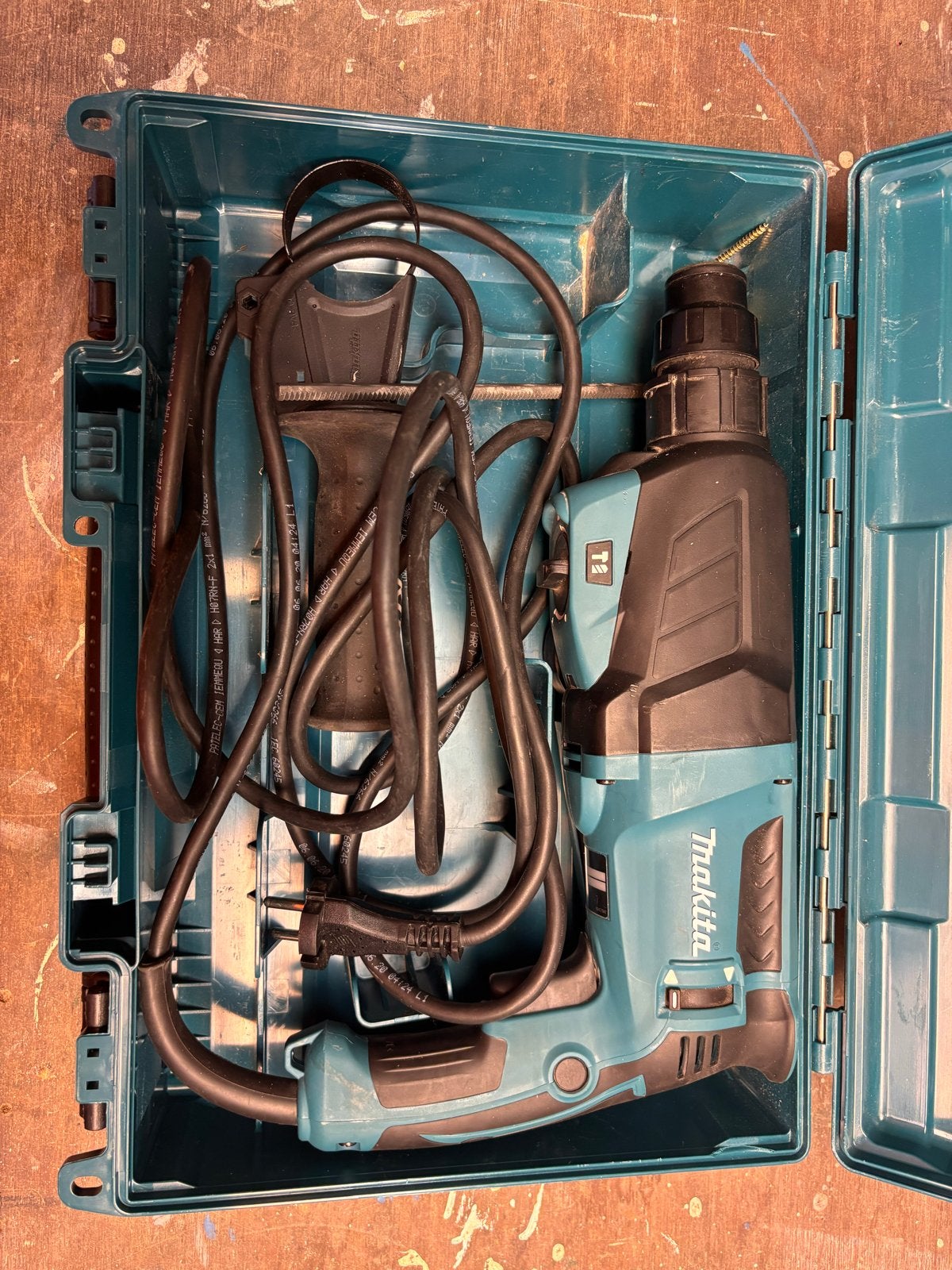 Makita Boorhamer in Koffer SDS plus, Boor- en/of Breekhamer, Ophalen of Verzenden, Klopboormechanisme, Gebruikt