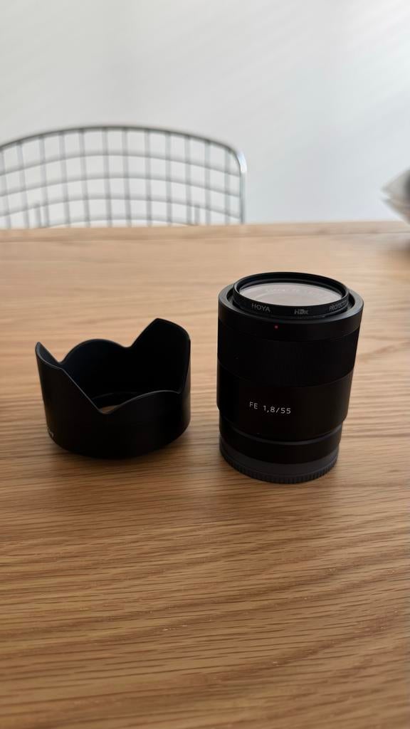 Sony Zeiss lens 1.8 55 mm, Ophalen of Verzenden, Gebruikt, Standaardlens