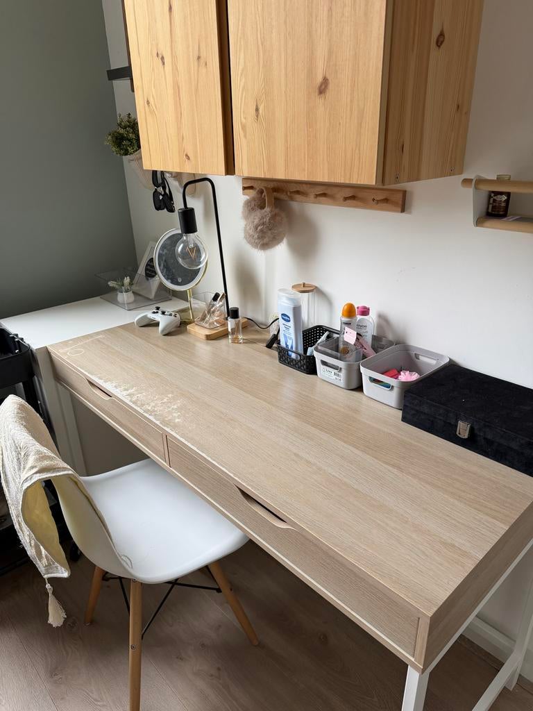 Bureau IKEA alex met lichte beschadigingen, Overige typen, Met lades, Spaanplaat of MDF, Ophalen of Verzenden