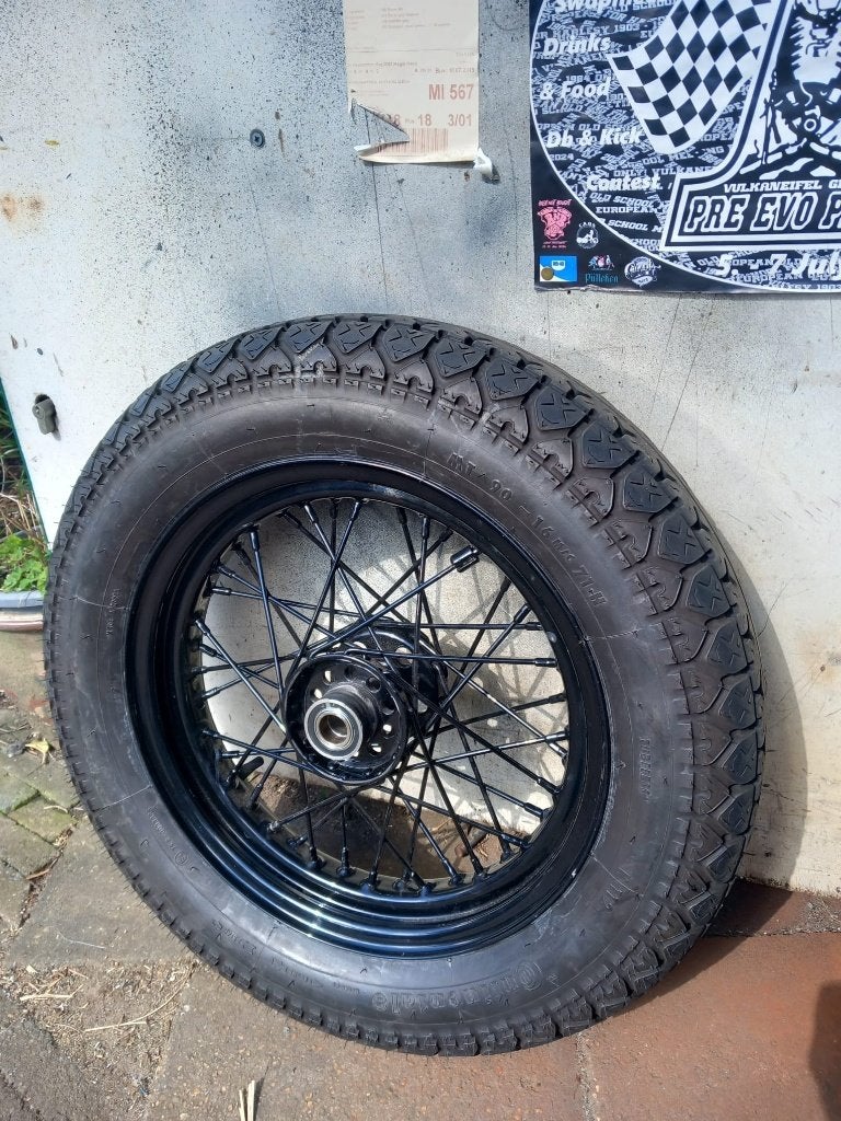 16 inch wiel Harley-Davidson, Motoren, Ophalen, Gereviseerd