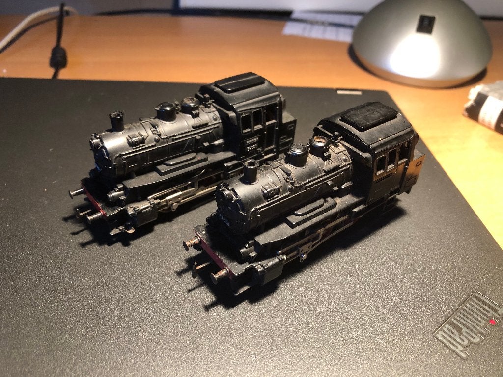 Stoomlocs Baureihe 89 Maerklin h0., Wisselstroom, Gebruikt, Locomotief, Ophalen of Verzenden