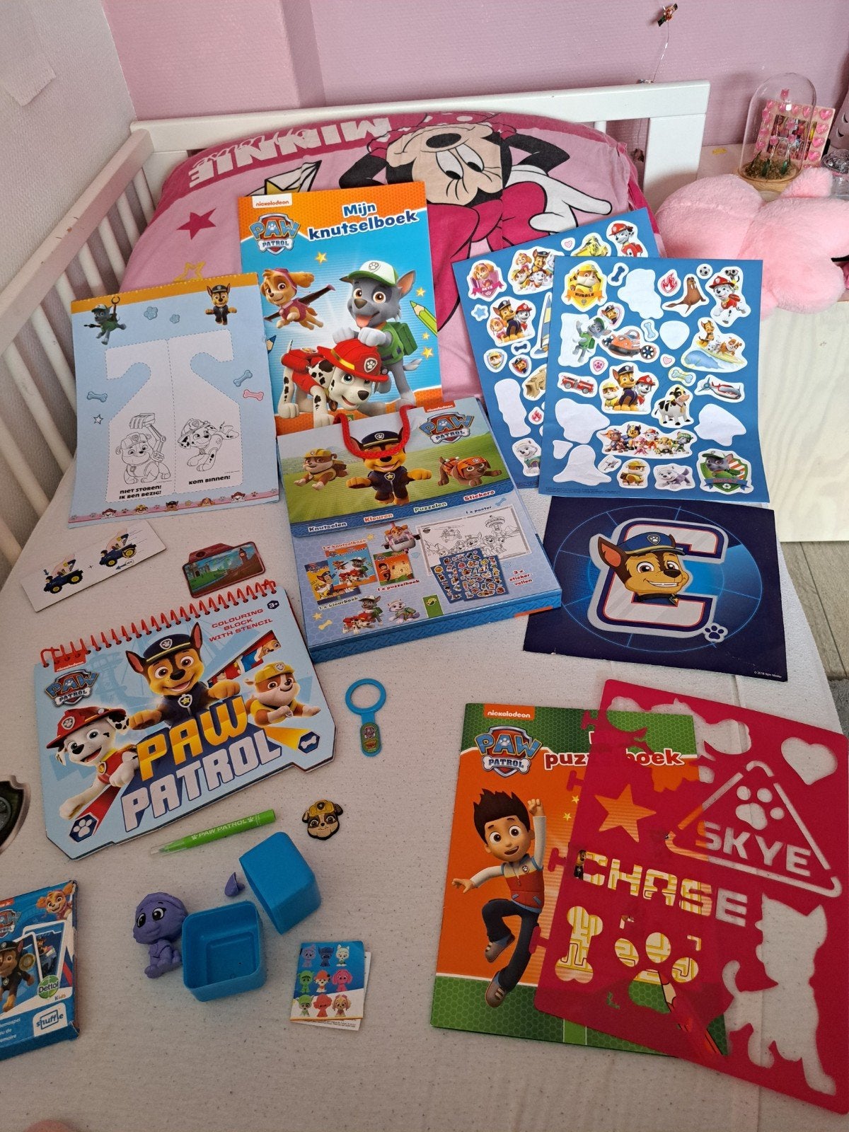 Paw Patrol Set van alles wat, Ophalen of Verzenden, Zo goed als nieuw, Taal en Lezen