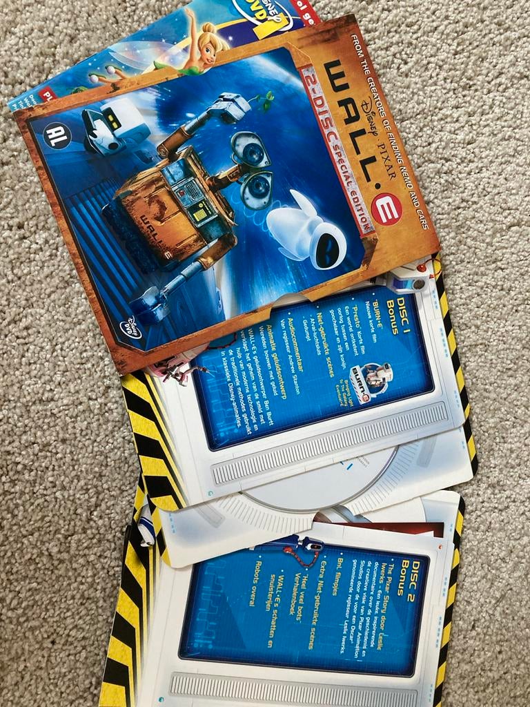 WALL-E 2-Disc Special Edition DVD - Disney Pixar, Cd's en Dvd's, Dvd's | Tekenfilms en Animatie, Tekenfilm, Boxset, Ophalen of Verzenden