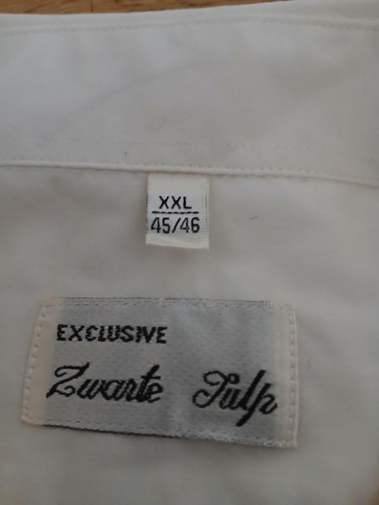 Wit overhemd korte mouwen, Kleding | Heren, Ophalen of Verzenden, Wit