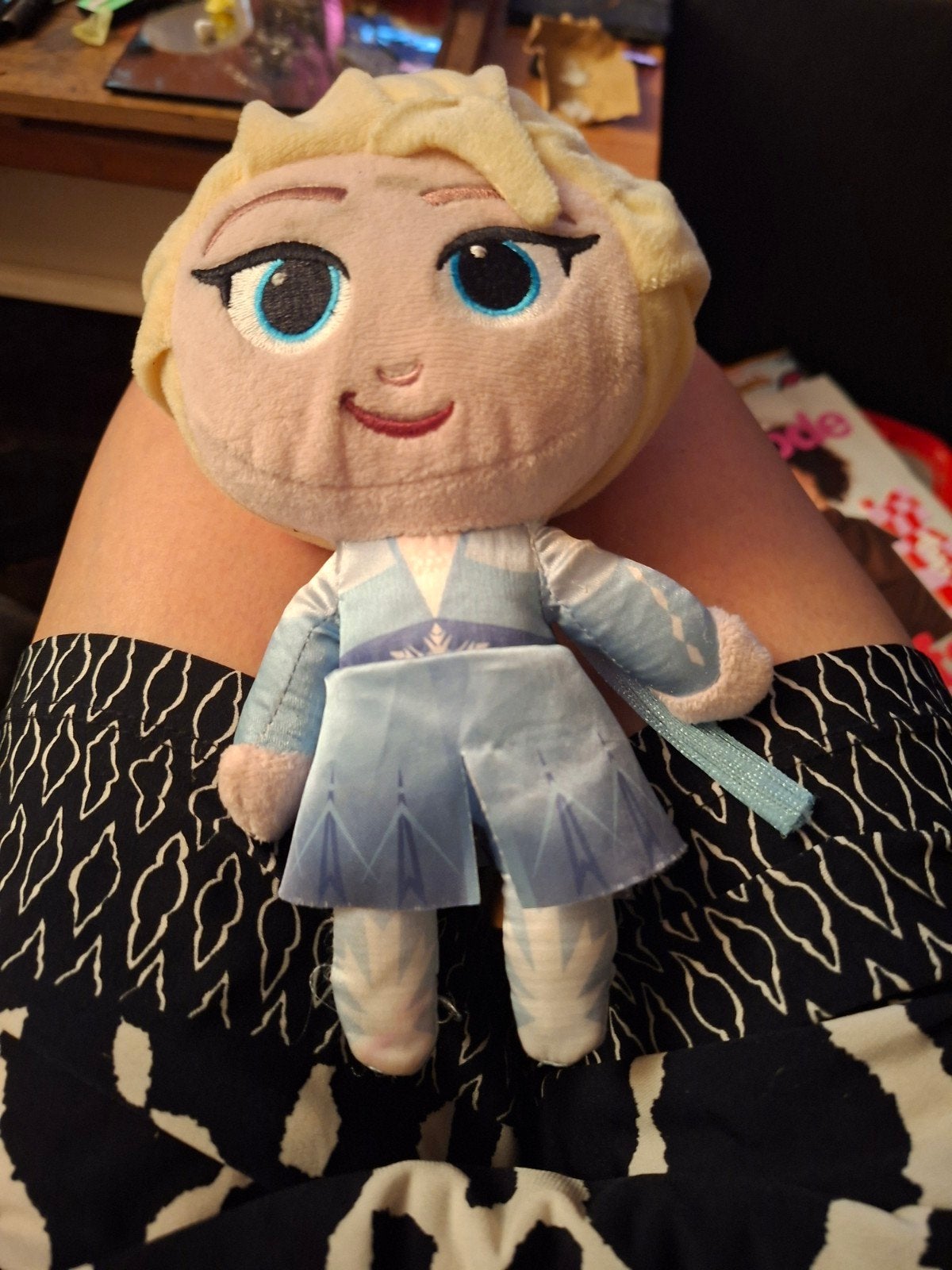 Elsa knuffelpop Frozen - Zo goed als nieuw, Ophalen, Zo goed als nieuw, Overige typen