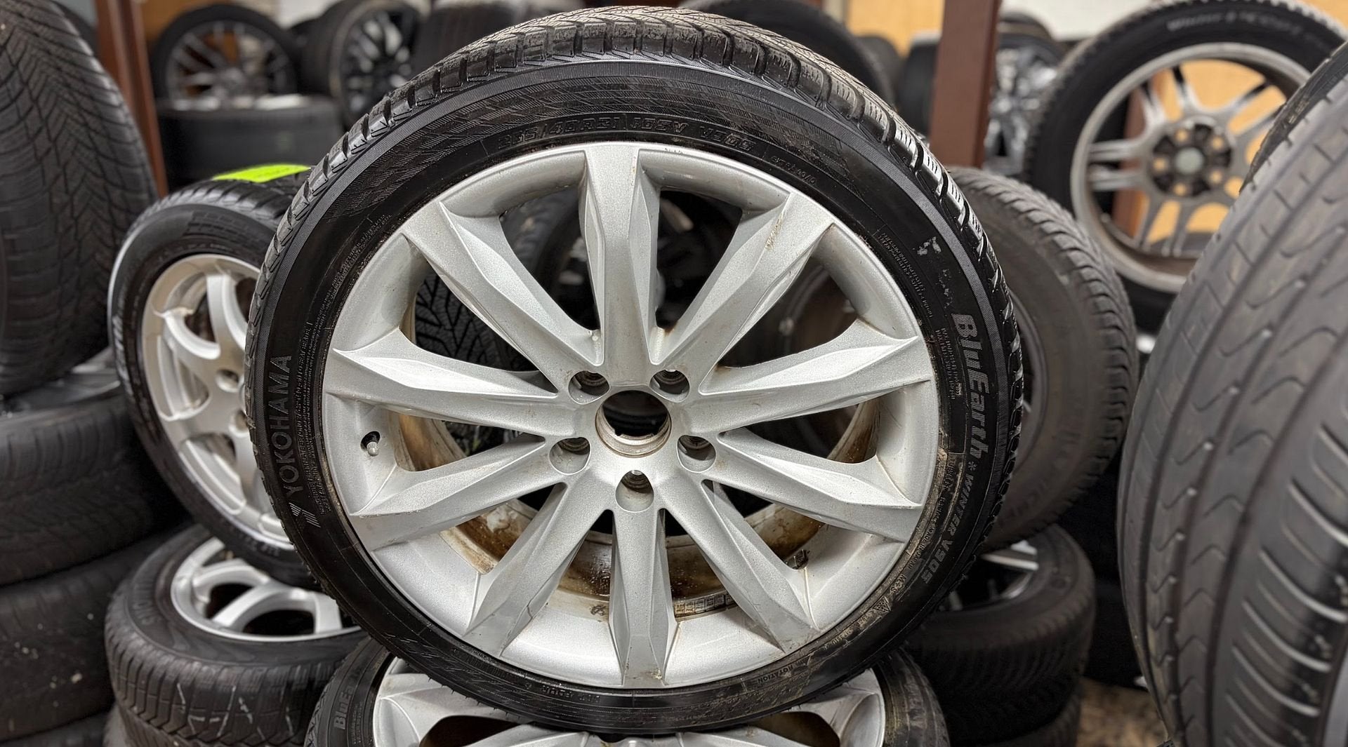 Fisker Karma | 265/40/21 | Winterbanden en velg | Direct Bes, Ophalen, Gebruikt, -, 265 mm