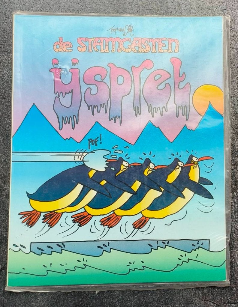 Stamgasten IJspret (Mars), Eén stripboek, Nieuw, Ophalen of Verzenden, Toon van Driel
