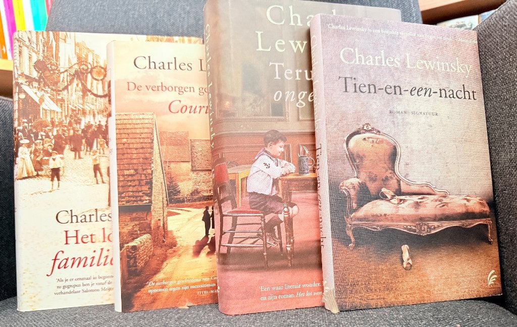Vier historische romans van Charles Lewinsky, Ophalen of Verzenden, Nieuw, Charles Lewinski