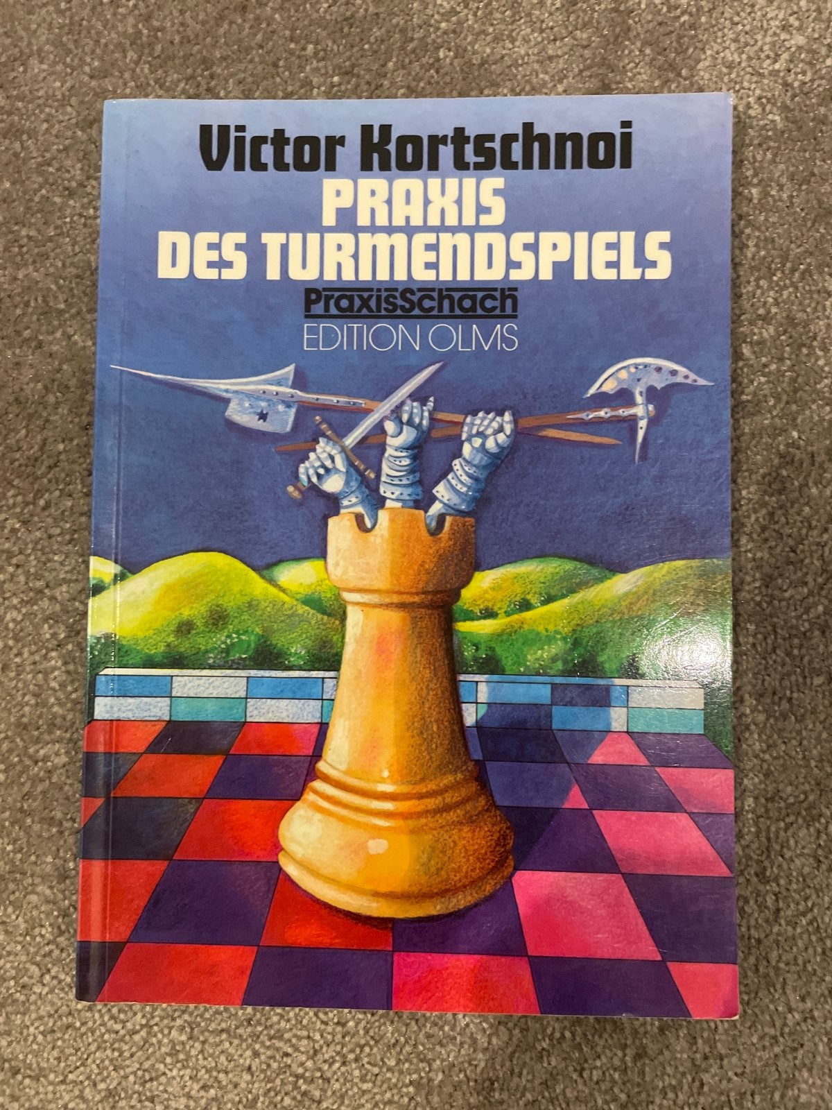 Praxis des Turmendspiels - Victor Kortschnoi schaakboek, Ophalen of Verzenden, Gelezen, Europa overig