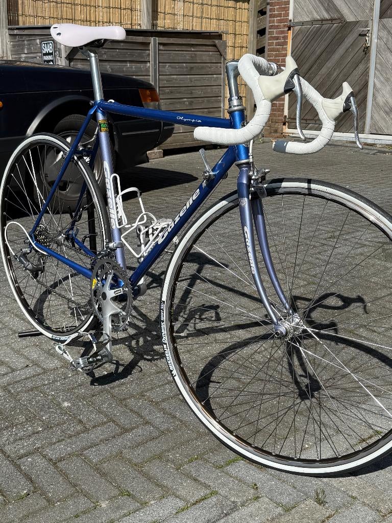 Gazelle Olympia retro racefiets, Ophalen, 28 inch, Gebruikt, Velgrem