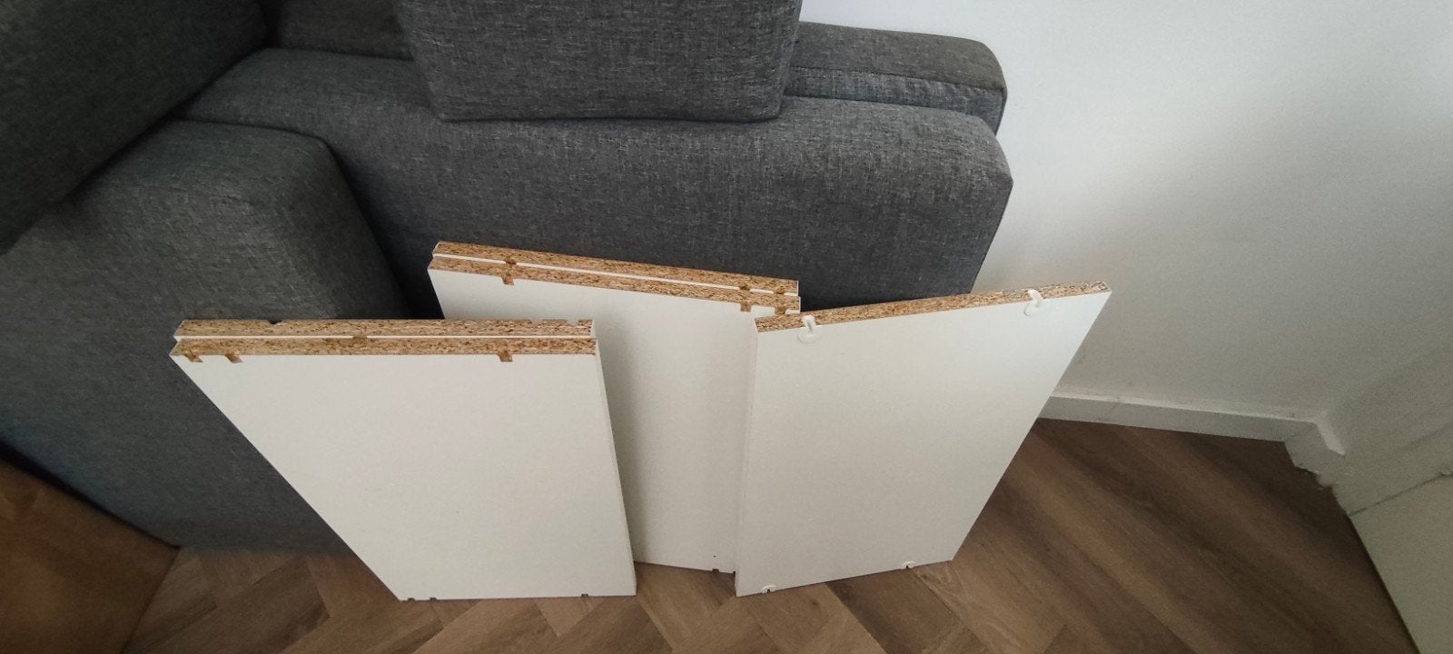 IKEA UTRUSTA Plank wit 60x37 cm (5 stuks), Huis en Inrichting, Ophalen, Gebruikt