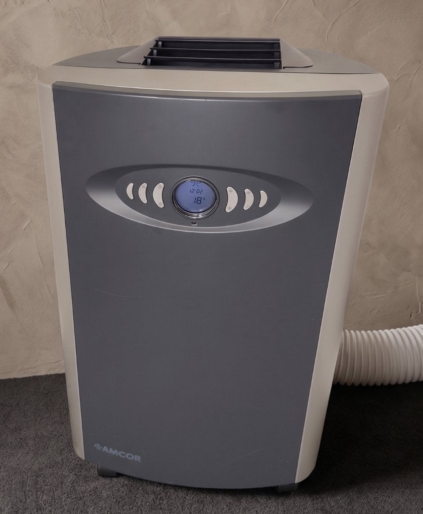 Mobiele Airco AMCOR 9400 BTU, Witgoed en Apparatuur, Airco's, Ophalen, Gebruikt, Timer, 3 snelheden of meer