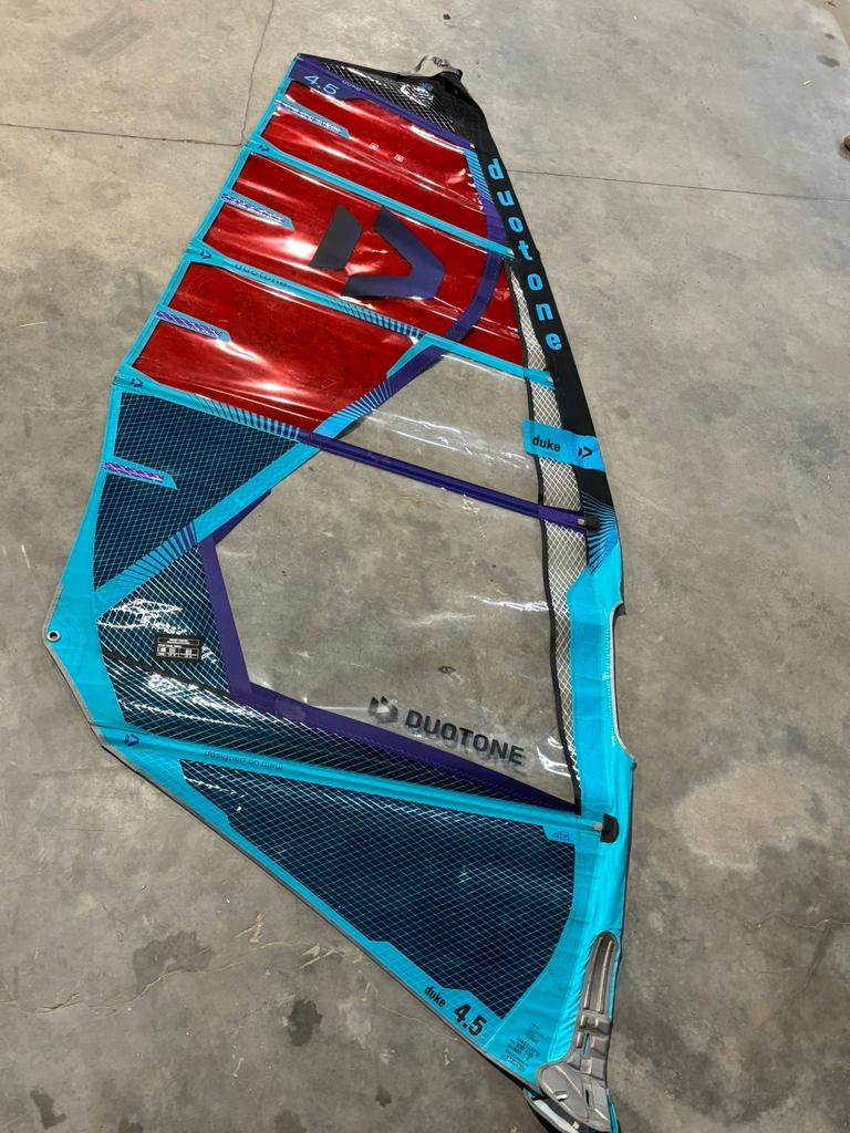 Duotone DUKE 4.5 - windsurf zeil, Ophalen, Zo goed als nieuw, Zeil