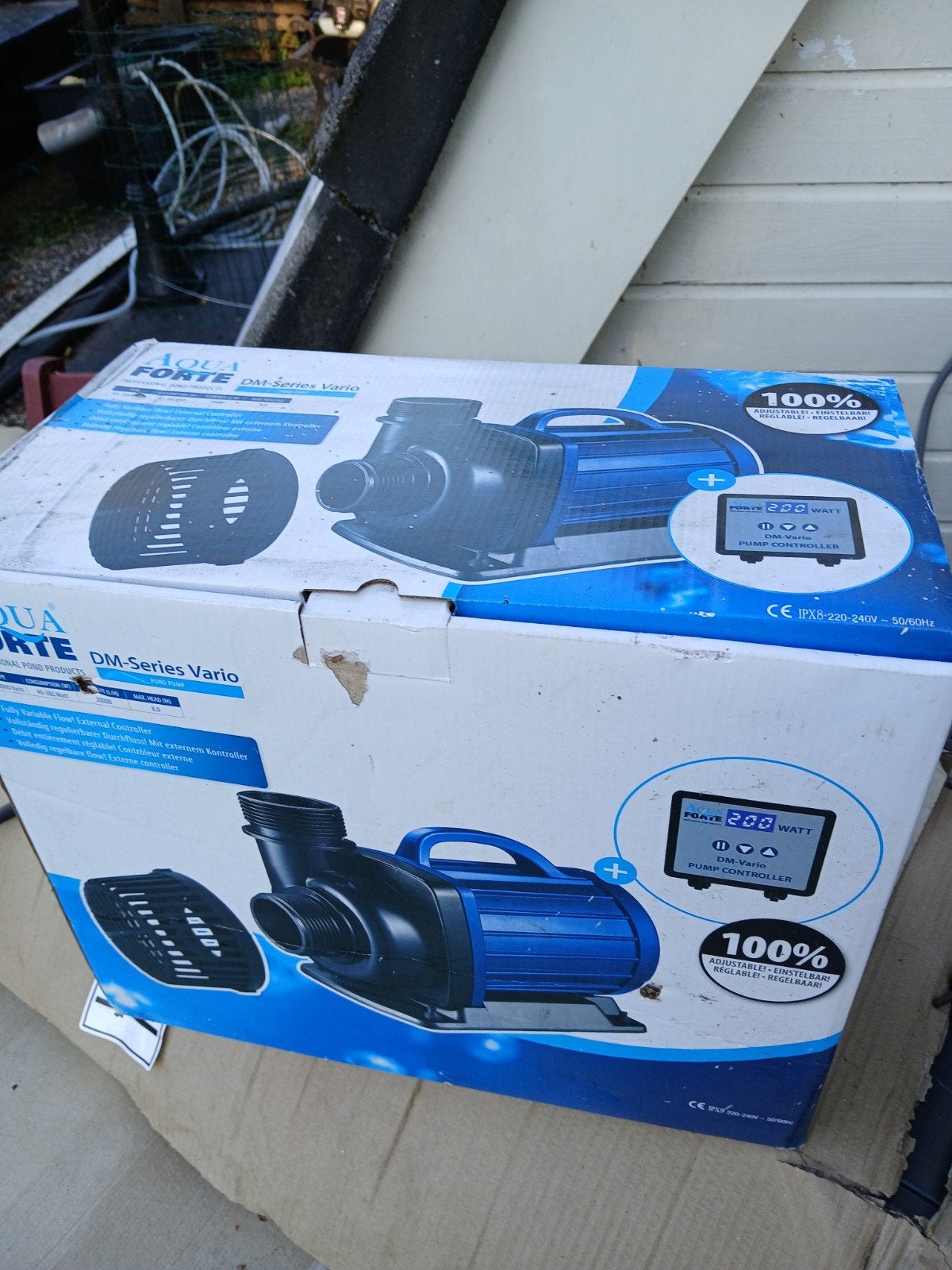 Aqua Forte DM-30000 Vario Vijverpomp, Ophalen