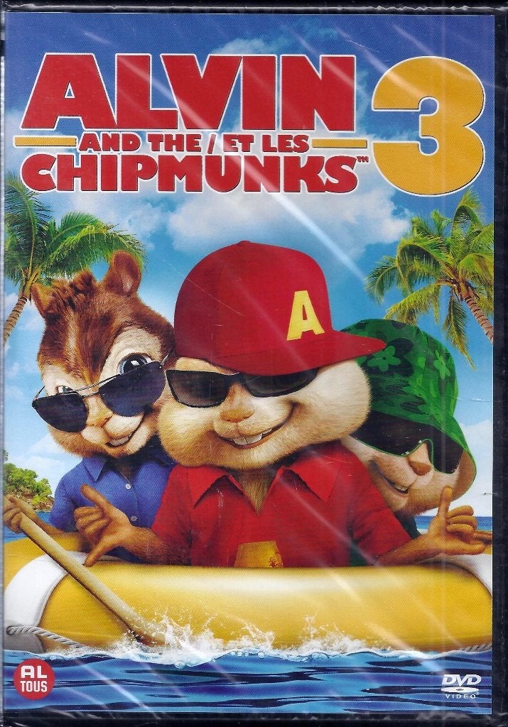 W1 dvd: alvin and the chipmunks deel 3, Alle leeftijden, Ophalen of Verzenden, Nieuw in verpakking, Film