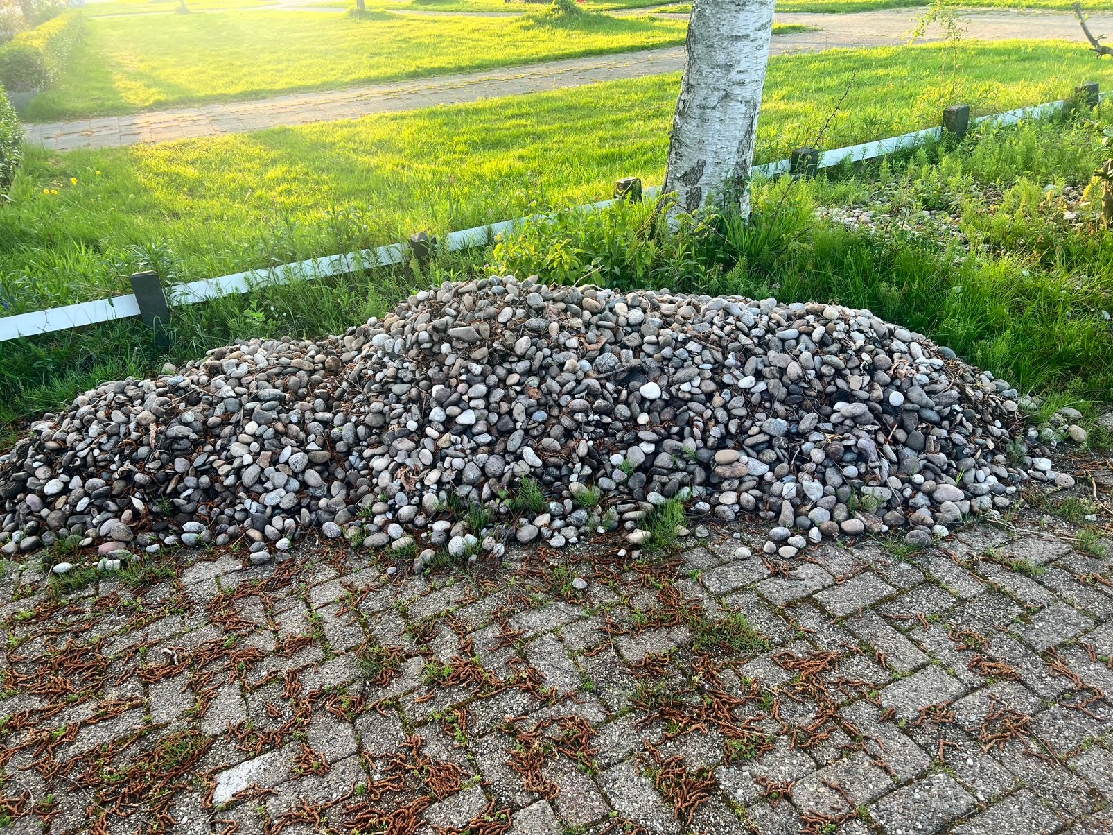 Sierstenen, Tuin en Terras, Ophalen, Gebruikt