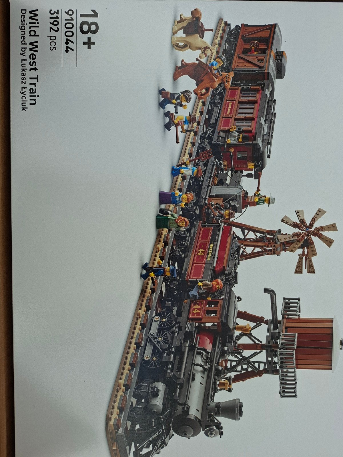 Lego 910044 wild west trein nieuwe doos, Hobby en Vrije tijd, Modelbouw | Figuren en Diorama's, Ophalen of Verzenden, Nieuw