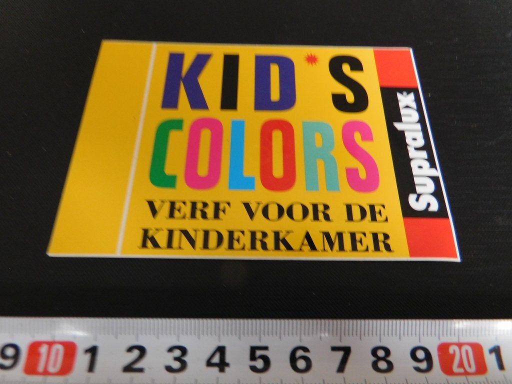 sticker Supralux KID'S COLORS verf voor de kinderkamer *, Ophalen, Zo goed als nieuw