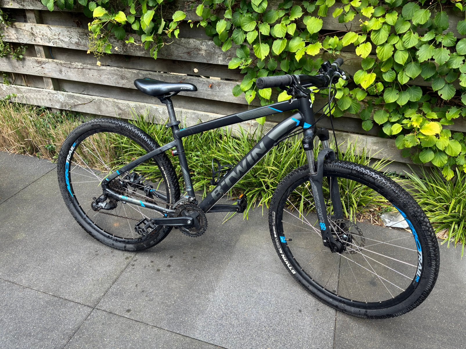 Rockrider 520 Mountainbike Zwart 27,5 inch, Gebruikt, Hardtail, Heren, Schijfrem
