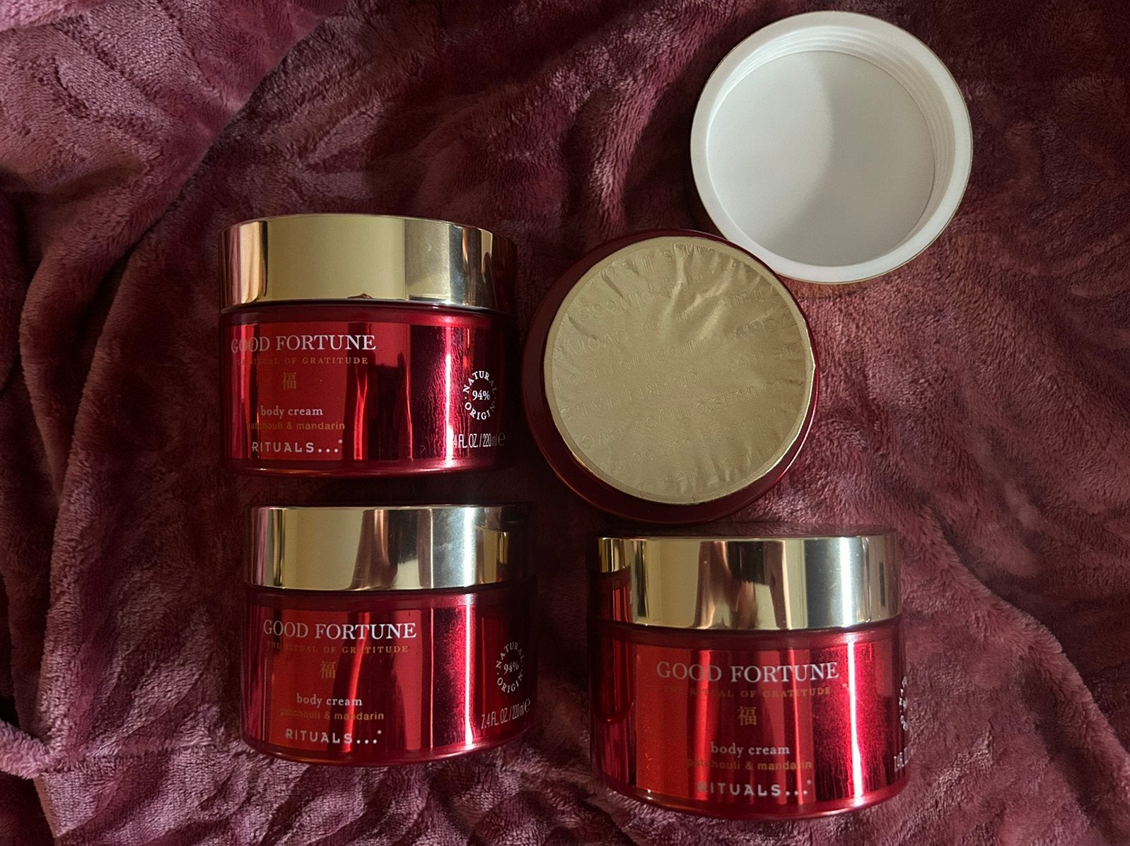 Good Fortune bodycreme 220ml 3 stuks, Ophalen of Verzenden, Nieuw, Overige typen