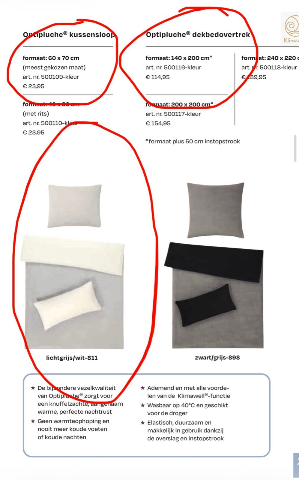 Optipluche 1-persoons dekbedovertrek van Optidee, Huis en Inrichting, Slaapkamer | Beddengoed, Ophalen, Eenpersoons, Meerkleurig